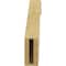 Ekena Millwork 3-inch W x 16-inch D x 16-inch H Del Monte Rough Cedar Woodgrain TimberThane Knee Brace, Primed BRCUR03X16X16DELRCPR - alternate 4